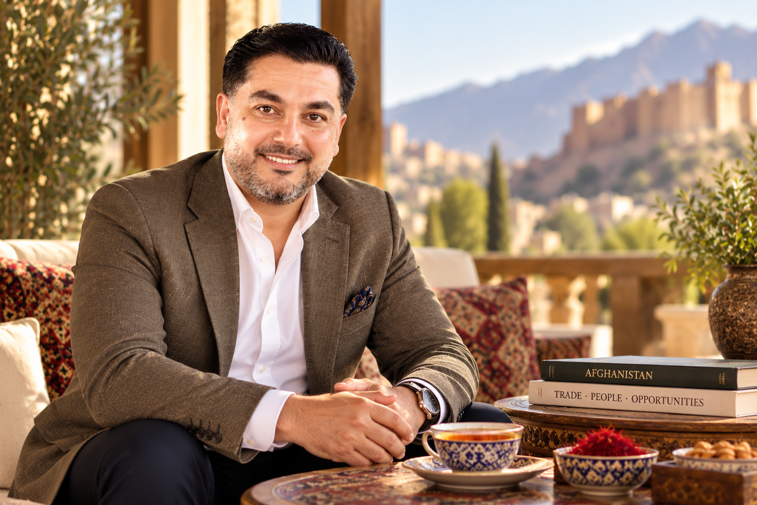 Javed Shams, Founder of Afghan Origin Trade